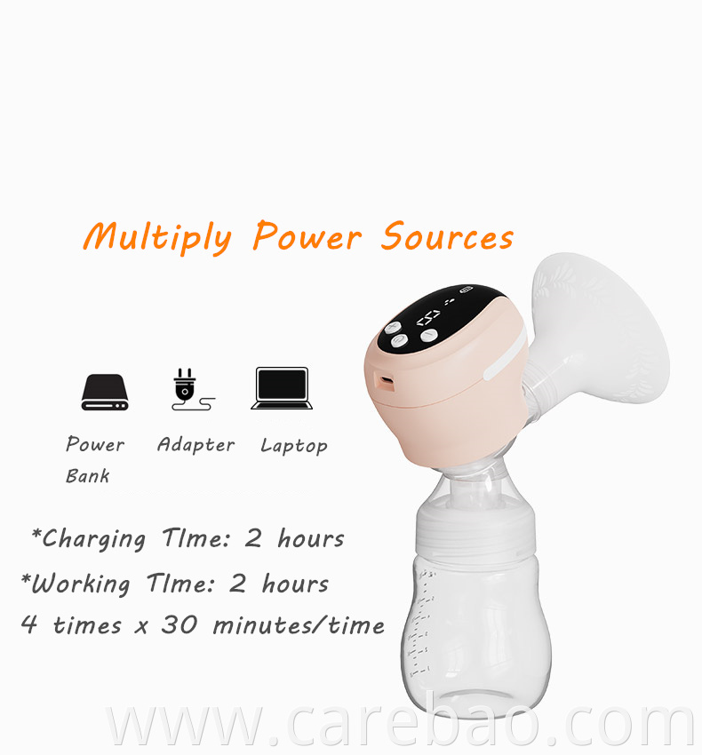 Portable Silicone Breast Pump Breast Milking Machine